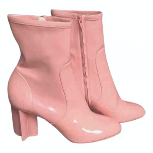 lv pink boots