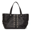 LUDOVIC DE SAINT SERNIN LUDOVIC DE SAINT SERNIN BLACK LACE-UP PURSSY TOTE