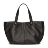 LUDOVIC DE SAINT SERNIN LUDOVIC DE SAINT SERNIN BLACK LEATHER PURSSY TOTE