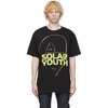 RAF SIMONS RAF SIMONS BLACK SOLAR YOUTH T-SHIRT