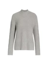 SAKS FIFTH AVENUE COLLECTION BOUCLE BOXY FUNNEL-NECK jumper,400012909502