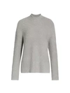 SAKS FIFTH AVENUE COLLECTION BOUCLE BOXY FUNNEL-NECK SWEATER,400012909502