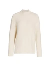 SAKS FIFTH AVENUE COLLECTION BOUCLE BOXY FUNNEL-NECK SWEATER,400012909502