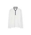 Tory Sport Tory Burch Performance Half-zip Pullover In Snow White
