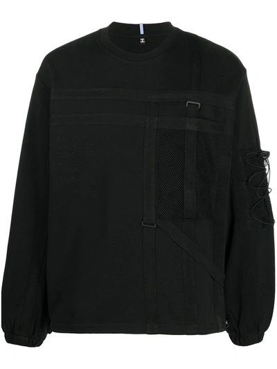 Mcq Swallow Patch Pocket Sweatshirt In Black