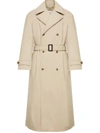 JW ANDERSON X MONCLER DOUBLE-BREASTED BELTED TRENCH COAT