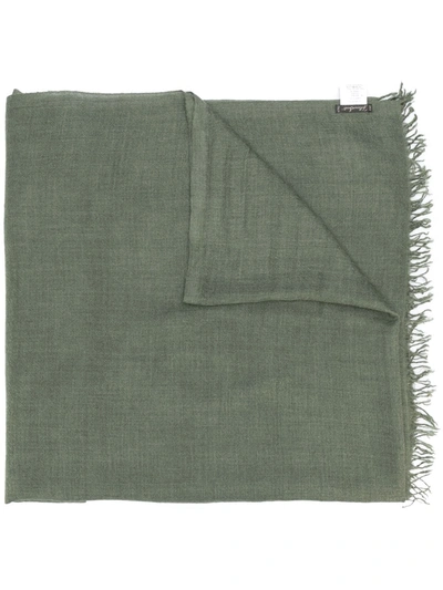 Faliero Sarti Dianetta Lightweight Scarf In Green