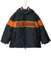 DOLCE & GABBANA LOGO-PRINT JACKET