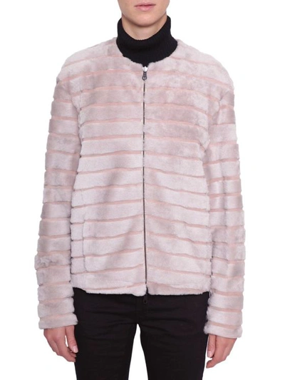 Drome Women's Dpd2473d761622 Pink Leather Jacket