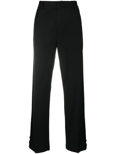 Ader Error Straight-leg Tailored Trousers In Black