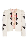 ALIX OF BOHEMIA PIERROT QUILTED COTTON JACKET