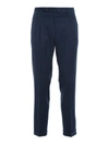 PT01 WOOD TROUSERS IN BLUE