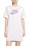 Nike Sportswear T-shirt Dress In Platinum Tint/ Multi Color