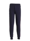 MONCLER COLORED BANDS TRACK PANTS IN DARK BLUE