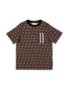 BURBERRY TALLY T-SHIRT IN BROWN