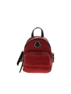 Moncler Kilia Quilted Nylon Crossbody Bag In Red