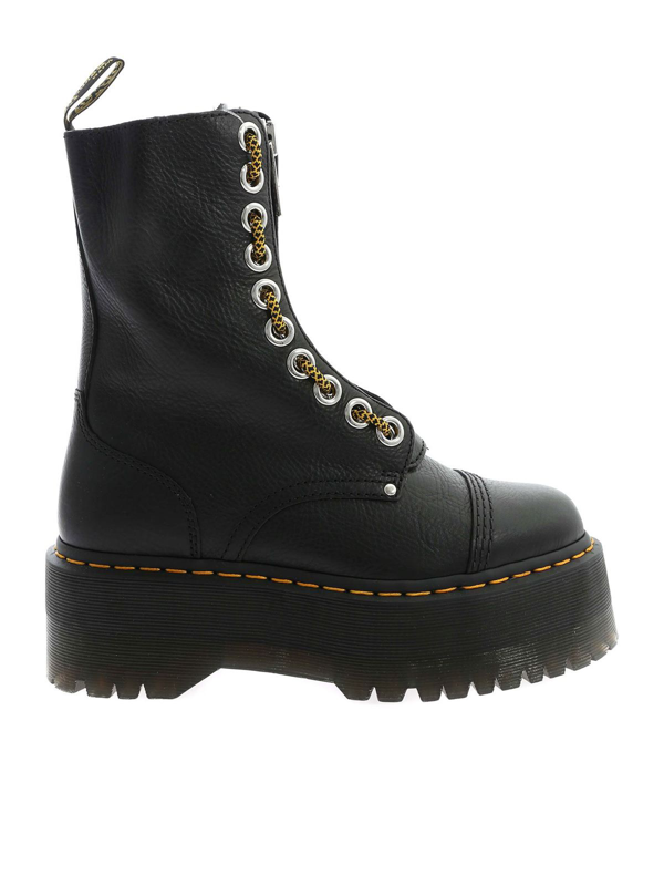 Dr. Martens Maxi Zip Sinclair Boots In Black | ModeSens