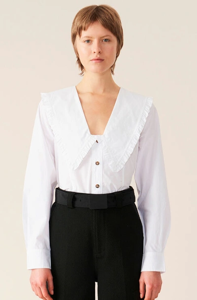 Ganni 4 In Bright White