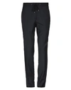 Lanvin Striped Track Pants In Black