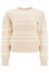 ISABEL MARANT ÉTOILE ISABEL MARANT ÉTOILE CROCHET KNIT PULLOVER