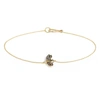 ANNOUSHKA Love Diamonds 18ct Gold Diamond Bee Bracelet,023375