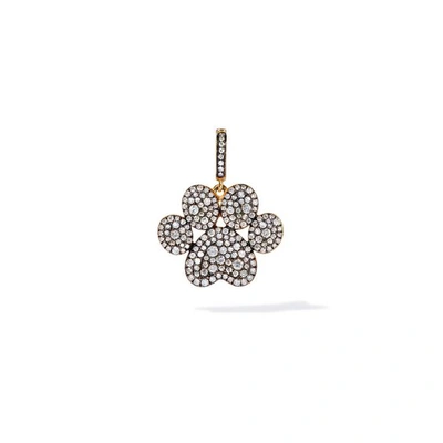 Annoushka 18ct Gold Diamond Paw Print Charm