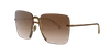 Giorgio Armani Woman Sunglass Ar6118 In Brown Gradient