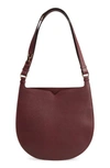 VALEXTRA MEDIUM WEEKEND LEATHER HOBO,WBHB0051028LOC99