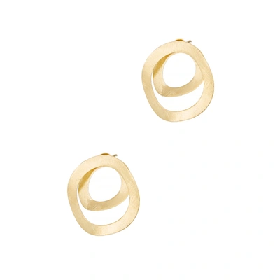Anissa Kermiche Joined At The Hoop Gold-plated Hoop Earrings