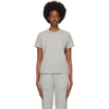 Maison Kitsuné Maison Kitsune Women Fox Head Patch Classic Tee-shirt In H150 Grey Melange