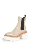 STELLA MCCARTNEY PLATFORM CHELSEA BOOTS