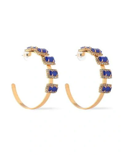 Elizabeth Cole Earrings In Bright Blue