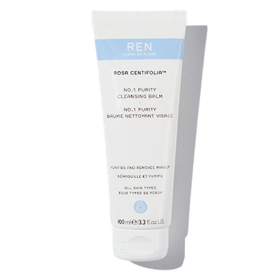 Ren Clean Skincare + Net Sustain Rosa Centifolia No.1 Purity Cleansing Balm, 100ml In Colorless