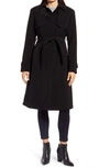 ELLEN TRACY PLEATED TRENCH COAT,613511M