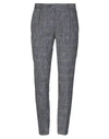 GREY DANIELE ALESSANDRINI GREY DANIELE ALESSANDRINI MAN PANTS MIDNIGHT BLUE SIZE 28 COTTON, LINEN, POLYAMIDE,13511450DR 1