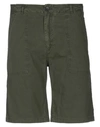 Department Five Bermudas In Military Green