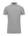 Zanone Polo Shirt In Grey
