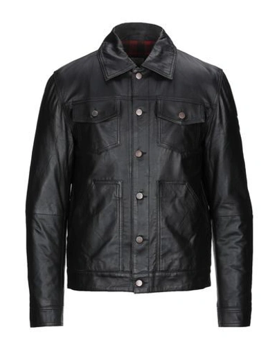 Andrea D'amico Jackets In Black