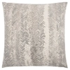 RIZZY HOME VERITCAL STRIPE DOWN FILLED DECORATIVE PILLOW, 20" X 20"