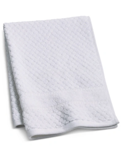 Caro Home Isadora Cotton 16" X 26" Hand Towel Bedding In White