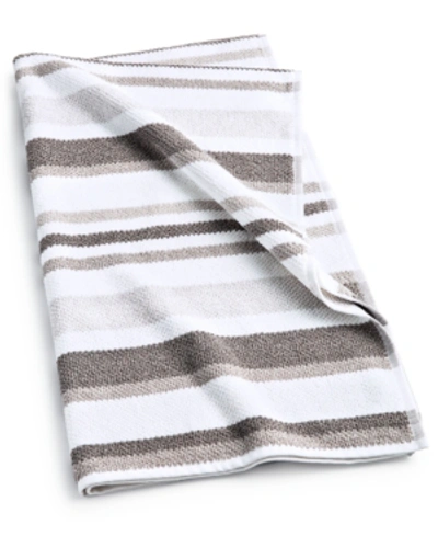 Caro Home Manchester Cotton 30" X 54" Bath Towel Bedding In Medium Grey