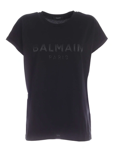 Balmain T-shirt In Black