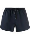 BALMAIN LOGO MOTIF SWIM SHORTS