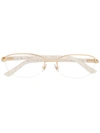CARTIER OVAL-FRAME GLASSES