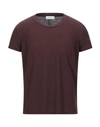 Slowear T-shirts In Maroon