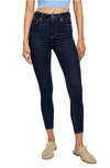 Free People Montana Skinny Jeans In Dark Rinse