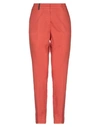Peserico Casual Pants In Orange