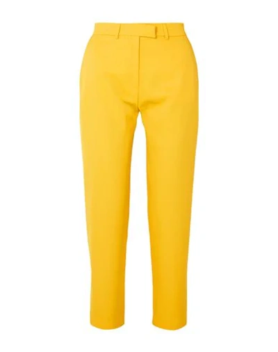 House Of Holland Casual Pants In Yellow