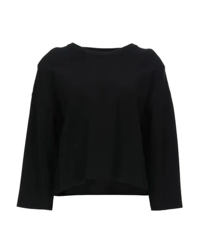 Moschino Sweaters In Black