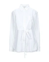 Mm6 Maison Margiela Shirts In White